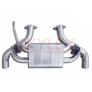 Выхлопная труба из нержавеющей стали для Infiniti Fx35 G25 G37 Q50 Q60 3,0 t 3,5 t 3,7 t V6 Valvetronic <span class=keywords><strong>Catback</strong></span> глушитель пульт дистанционного управления - Product Image 3