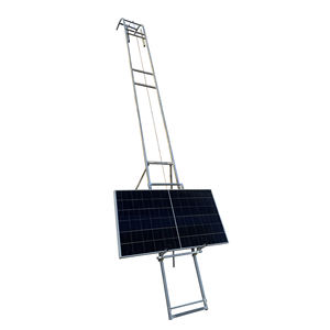 Baru digunakan struktur baja transportasi listrik lift 220V kawat Motor tali kerekan untuk konstruksi gudang restoran industri - Product Image 6