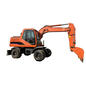 Excavadora de Ruedas Doosan Dh150w-7 con Cucharón de Excavación, Equipo de Construcción Usado - Product Image 5