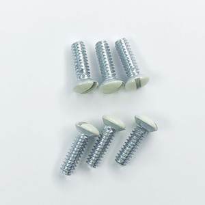 Finefix สกรูสแตนเลสสตีลชุบผนังทรงรีหัวเจาะเหล็กสีขาวจากเวียดนาม M3 * 8สินค้าคุณภาพสูง - Product Image 3