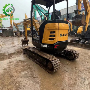 Nuevo modelo Sany SY26C 3-Ton 2-Ton Excavadora usada SY26U SY75C SY60C SY55C SY35C Mini Excavadora sobre orugas - Product Image 1