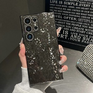 Custodia di Lusso Glitterata Elettroplaccata per Samsung S26 Ultra S25 S24 FE, Antiurto, con Texture Diamantata Scintillante, Cover Posteriore - Product Image 5