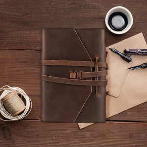 OEM/ODM Có Sẵn Da Nhật Ký Tạp Chí Cổ Điển Phong Cách Viết Máy Tính Xách Tay - Product Image 2