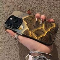 Étuis de téléphone portable antichoc de luxe Moon Mountain Anti-chute pour Iphone17 16 15 Plus Pro Max 14 13 12 11 X couverture arrière de protection
