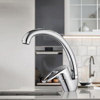 Meilleures ventes de robinet de lavabo de cuisine en alliage de zinc chaud et froid robinet de lavage à eau mélangée Big Bend