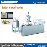 Machine d'emballage liquide DPP-250Y de boursouflure pour la confiture de chocolat de beurre de miel