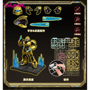 Blokees <span class=keywords><strong>Transformers</strong></span> ONE Figuras Edición Beyond <span class=keywords><strong>Bumblebee</strong></span> Versión Luminosa Original Genuina Juguete de Bloques de Construcción para Armar - Product Image 2