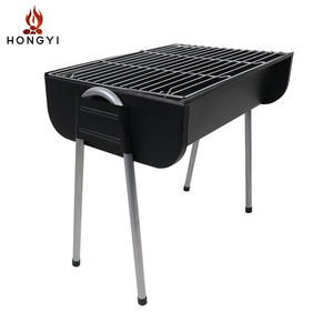 เตาปิ้งย่างพกพา HONGYI ขนาด 48x31x43 ซม. ทำจากสแตนเลสอเนกประสงค์ สำหรับปิ้งย่างกลางแจ้ง ปิ้งย่างไร้ควัน ไม่ติดกระทะ ใช้ถ่าน - Product Image 3