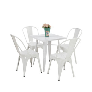 <span class=keywords><strong>Tolix</strong></span>-mesa de Metal para comedor, SM-T1101, mesa de comedor para restaurante - Product Image 5