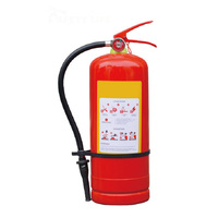 Extincteur à poudre sèche certifié CE ISO9001, en acier, 2 kg, classe A, portable pour véhicule, avec garantie de 12 ans, vente chaude