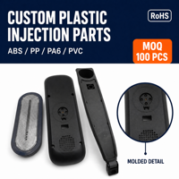 Personnalisation de plastiques sur mesure, moulage par injection ABS/PP/hdPE/POM/ldpe, utilisation industrielle et de construction durable, origine Zhejiang