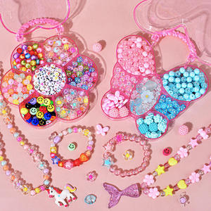 Nouveauté, bracelet en perles colorées, breloques cadeaux, <span class=keywords><strong>kit</strong></span> de perles créatives pour la fabrication de bijoux éducatifs pour les filles - Product Image 3