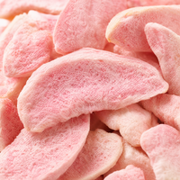 Kosjer HALAL BRC CERTIFICAAT Natuurlijk Gefreeze-droogde Honingperzik Zoete Smaak Laag in Vet Klaar om te Eten Veganistisch Voedsel ODM OEM Gedroogd Fruit