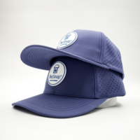 Gorra de Béisbol Trucker Unisex Personalizada Deportiva de 6 Paneles, Transpirable, con Logotipo Bordado de Leopardo, Poliéster/Algodón Dobby Dot, Cierre a Presión