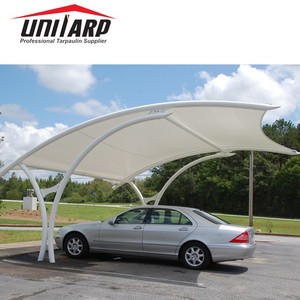 Khu nghỉ mát Lều căng Trần PVC Tarpaulin kiến trúc màng độ bền kéo vải 1050gsm PVC - Product Image 3