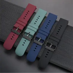 Stock Watch Replacement RTS Sublimation Blank Straps Customizable Smart Watch Silicone Band 20mm 22mm