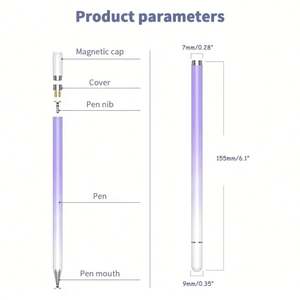 Venta caliente Stylus Pen para IOS Android Touch Pen Dibujo <span class=keywords><strong>Lápiz</strong></span> capacitivo para iPad <span class=keywords><strong>Samsung</strong></span> Xiaomi Tablet Teléfono inteligente - Product Image 2
