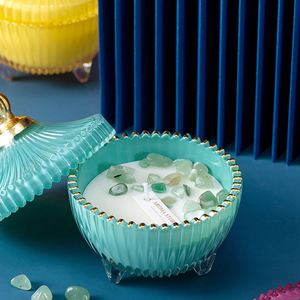 Aromatherapy <b>Candles</b> for Home, Scented <b>Soy</b> Wax <b>Candles</b> With Floral Zen Tea Scents/ - Product Image 5