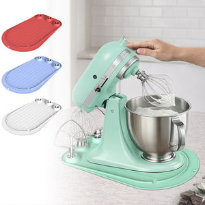Organisateur de mixeur tout-en-un et tapis antidérapant : protège les comptoirs, réduit le bruit et range les accessoires dans une base en silicone. - Product Image 5