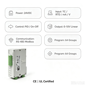 Módulo Controlador de Temperatura Original Delta DTC1000L, Serie DTC1000, Termostato Digital PID, Control Industrial de Calefacción y Refrigeración - Product Image 2