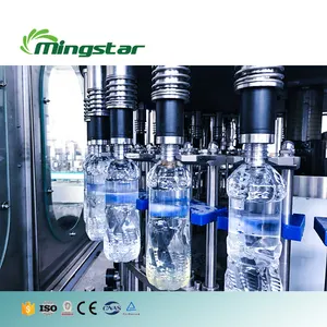 CGF32-32-8小型塑料瓶装3合1水液体灌装机装瓶水洗灌装封盖机