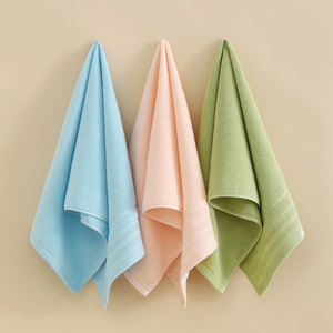 Toallas de Baño de <span class=keywords><strong>Algodón</strong></span> de Color Sólido Personalizables, Toallas Suaves y Absorbentes para Uso en el Hogar y Hoteles, Opciones de Logotipo OEM ODM, Venta al Por Mayor - Product Image 3