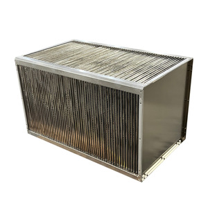 Récoiffeur de chaleur à plaques en feuille <span class=keywords><strong>d</strong></span>'aluminium avec canal à faible chute de pression pour la ventilation et le refroidissement des armoires de centre de données - Product Image 3
