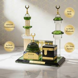 Modelo de Cristal de la Kaaba Musulmana Islámica, Recuerdo, Decoración para el Hogar, Adorno, Venta al Por Mayor - Product Image 1