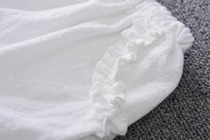 เสื้อยืดสีเข้มแบบลำลองและกางเกงสีขาวขายส่งราคาถูกสำหรับเด็กผู้หญิง ชุดเซ็ตเสื้อผ้าลำลองจากซัพพลายเออร์จีน - Product Image 5