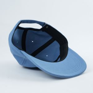 Casquettes personnalisées de haute qualité à 6 panneaux, en coton, avec logo brodé, casquettes non structurées à fermeture snapback - Product Image 5
