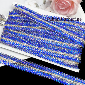 2025 nouveau Costume de carnaval de <span class=keywords><strong>Samba</strong></span> des Caraïbes avec strass patchs de fer correspondant robe Appliques garnitures pour vêtements chaussures sacs - Product Image 3