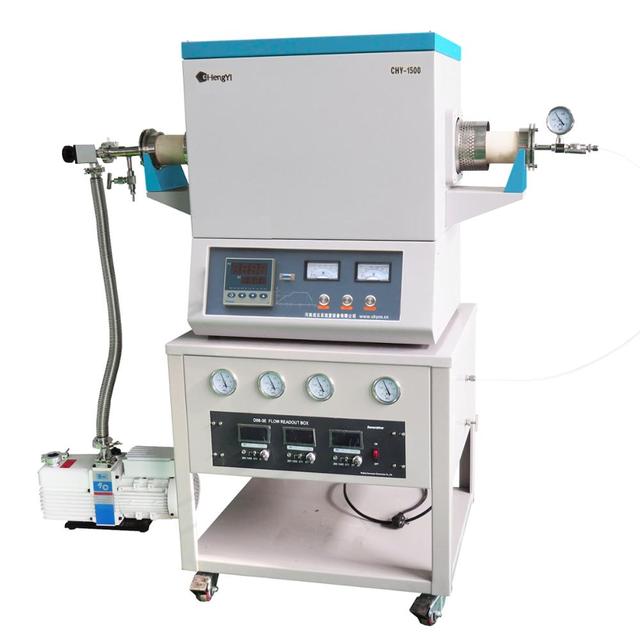 CVD System Tube Furnace Nano Materials Making Furnace 3 Gas Mass Flow Controller Tube Furnace