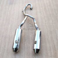 Nouveau kit d'échappement complet double Fupower 100% testé avec une tolérance de précision +/-0,01 mm pour Yamaha Raptor 700 EVO R 15-24