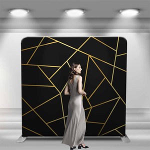 Backdrop Kit 8x8 ft Trắng nhăn miễn phí căng thẳng vải, nhôm Photo Booth khung, xách tay Gối trường hợp biểu ngữ với Carry bag - Product Image 6