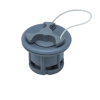 Buse d'air POM à rainure pour bateau pneumatique en PVC, radeau, pêche en piscine, avec pression de 15 PSI