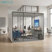 Cabine de repos acoustique en stock avec système de ventilation pour bureau et salle de bien-être du personnel en Australie