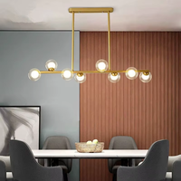 Nouveau Style chinois lumière luxe Villa américaine moderne mode salle à manger escalier Shandlier lustre boule