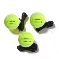 Ballons de tennis d'entraînement ultra-élastiques pour la course et l'exercice, avec cordes en caoutchouc, pour rebond individuel, DXHTQ-001 – Fournisseur en gros ODM/OEM