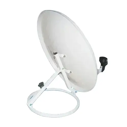 ku band tv satellite antenna with welding foot high quality 45cm ku band antenna