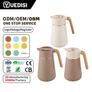 YUEDISI Gros B2B Cafetière Isotherme Sous Vide à Double Paroi 2L Pour Eau Chaude, Bouilloire Isolée - Product Image 1