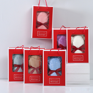 Nhà Máy Biểu Tượng Tùy Chỉnh 30*30 Cm Phong Cách Mới Kỷ Niệm Kỷ Niệm Kỷ Niệm Đám Cưới Dễ Thương Mặt Món Quà Khăn Thấm Gấu Khăn Với Hộp - Product Image 4