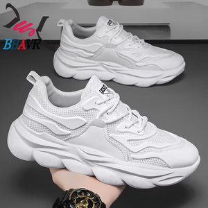 Nuevas Zapatillas Deportivas Casuales de Primavera para Hombre, Transpirables, Ligeras, Modernas, con Suela Gruesa para Aumentar la Altura, Modelo Torre - Product Image 3