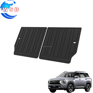 Tapis de dossier de siège de 2ème rangée en TPE noir, imperméable, anti-rayures, toutes saisons, pour Mitsubishi Destinator 2025, accessoires intérieurs automobiles - Product Image 1