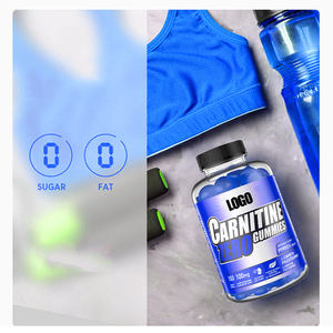 Innovative organische zuckerfreie <span class=keywords><strong>L</strong></span> Carnitin 500mg Gummy <span class=keywords><strong>Natural</strong></span> Pre Workout Gummies Supplement erhöhen das Energie muskel wachstum - Product Image 2