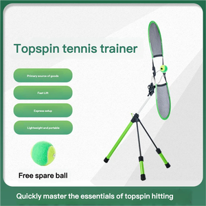 Equipo <span class=keywords><strong>de</strong></span> Entrenamiento <span class=keywords><strong>de</strong></span> <span class=keywords><strong>Tenis</strong></span> Portátil, Herramienta <span class=keywords><strong>de</strong></span> Práctica <span class=keywords><strong>de</strong></span> Rebote, Rebotador <span class=keywords><strong>de</strong></span> <span class=keywords><strong>Tenis</strong></span>, Ejercitador <span class=keywords><strong>de</strong></span> Swing y Spin, Deportes - Product Image 3