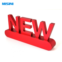 Enseigne LED illuminée 3D personnalisée enseigne publicitaire lumineuse en métal acrylique avec logo sur le comptoir de table de bureau pour l'intérieur