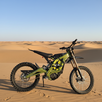 Moto tout-terrain électrique Surron Light Bee X 2026 10000W avec batterie lithium 72V 35Ah pour adultes