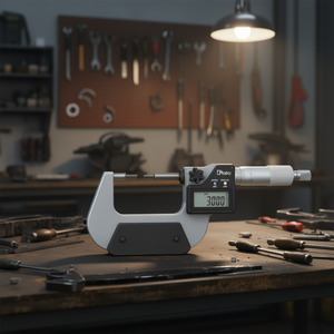 Take Digital <b>Micrometer</b> 0-25mm IP65 Waterproof Precision Measurement Tool - Product Image 3