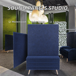 Paneles Acústicos Cuadrados de Fieltro de Fibra de Poliéster para Hoteles con Diseño Gráfico - Product Image 2