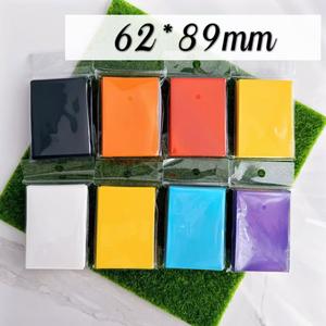 Pochettes pour cartes de visite 66x91mm finition mate avec fermeture éclair, protège-cartes haut de gamme pour TCG - Product Image 1